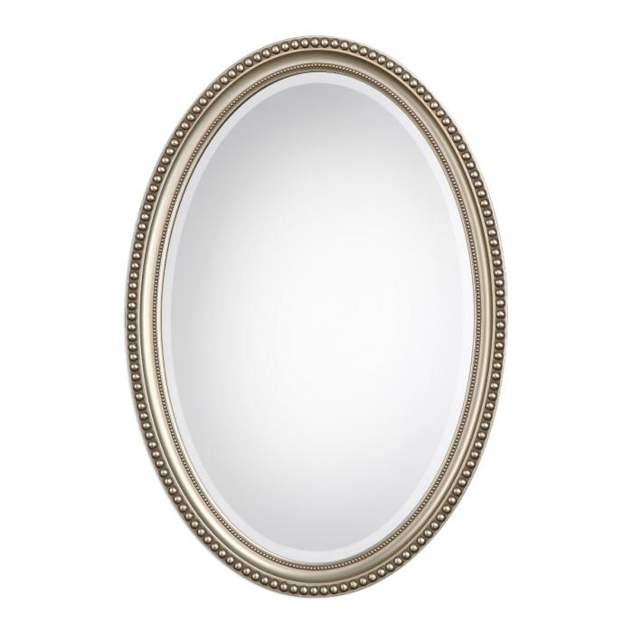 Keiichi Edith Mirror Antique Silver Finish 1