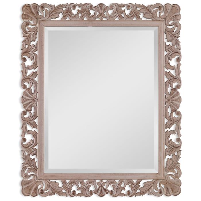 Keiichi Ornate Wooden Mirror 1