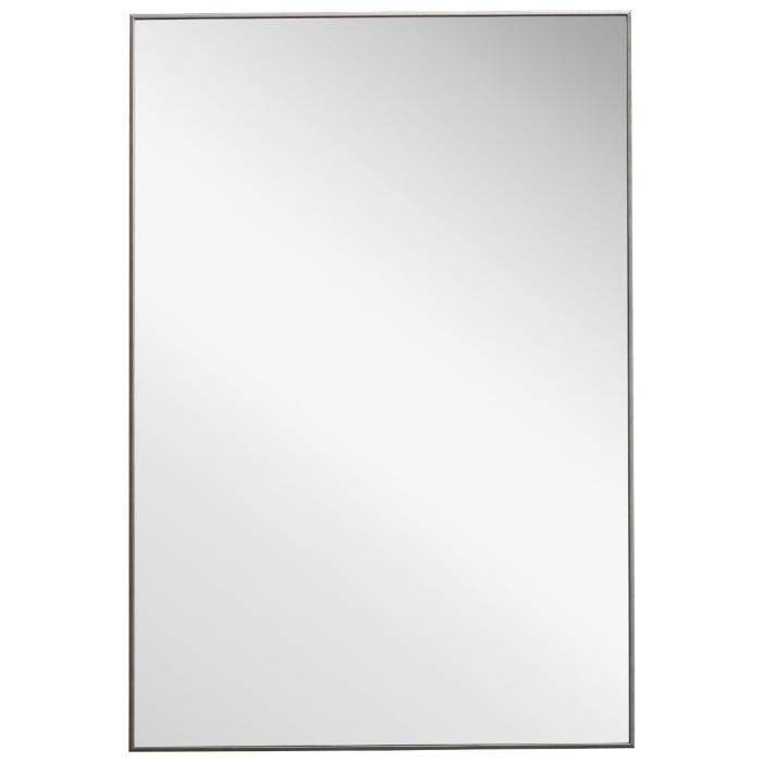 Keiichi Simple Slim Frame Mirror Silver 1