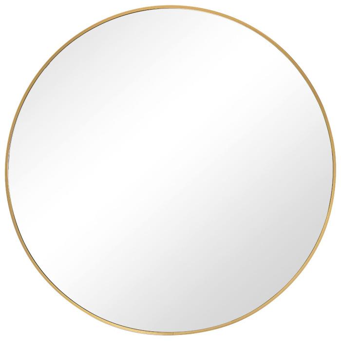 Keiichi Evelyn Round Mirror Gold 1