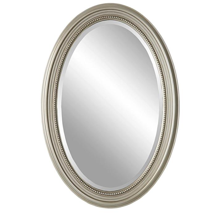 Keiichi Isabelle Mirror Antique Silver 1