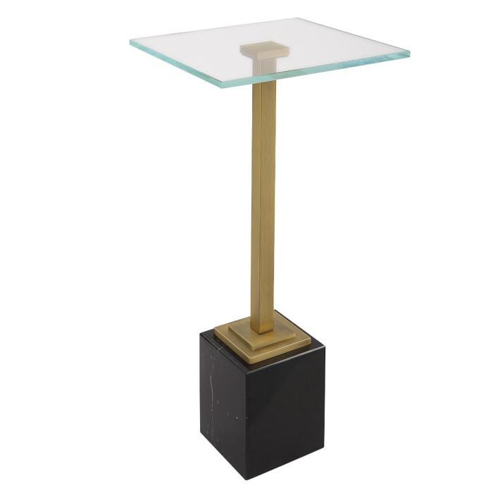 Keiichi Stand Up Drinks Table Black  1