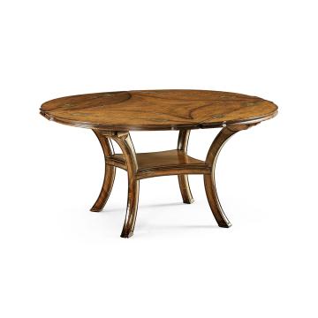 Round Extending Dining Table Rural