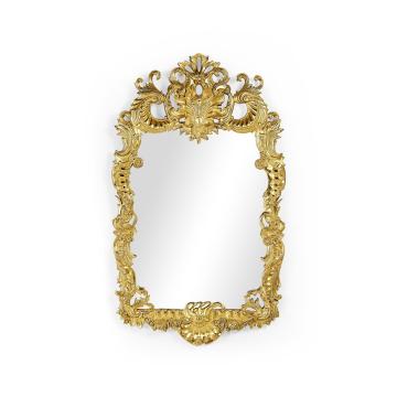 Wall Mirror Grinling Gibbons in Gold