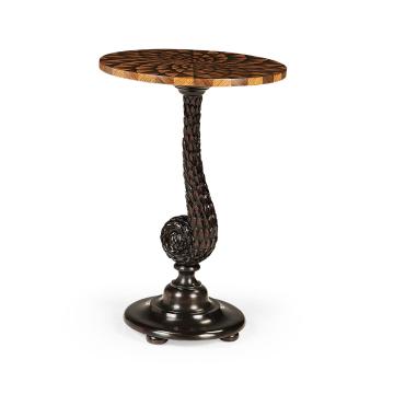 Jonathan Charles Hand Carved Side Table