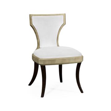 Dining Chair Klismos in Champagne - COM