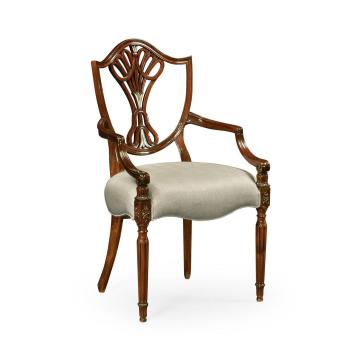 Dining Armchair Renaissance with Mother of Pearl Details - Mazo
