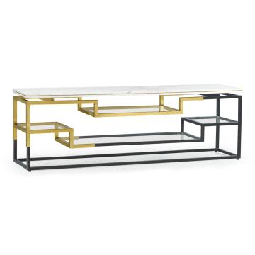 *Table* Low Console Table Multi-Tier