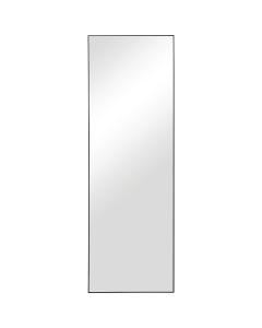 Slim Frame Tall Mirror Black