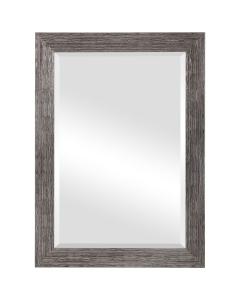 Silver Wood Effect Mirror 