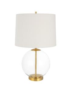 Clear Globe Table Lamp